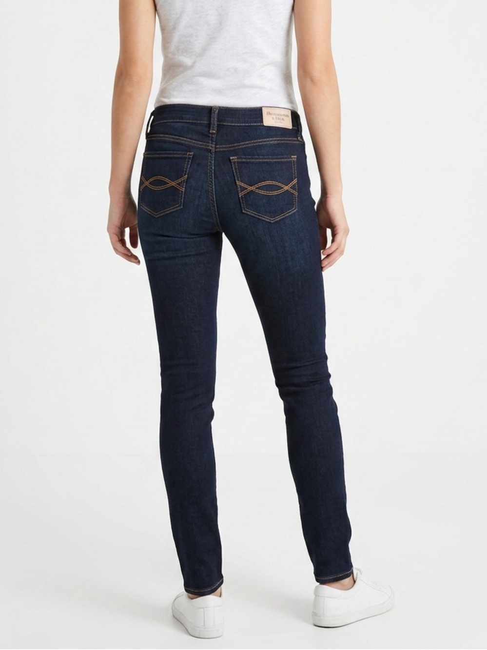 Abercrombie & Fitch Dark Blue Skinny Jeans